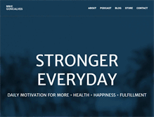 Tablet Screenshot of mikegoncalves.com
